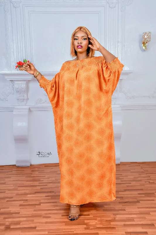 MINA OFF SHOULDER MAXI DRESS Trendy Button Front Maxi Dress