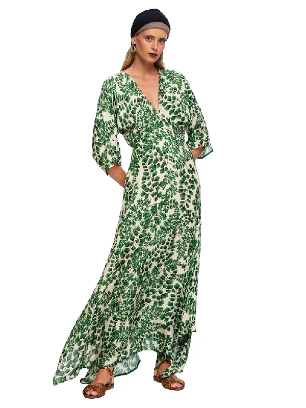 Oshun Maxi Dress Comfortable Ruffle Maxi Dress