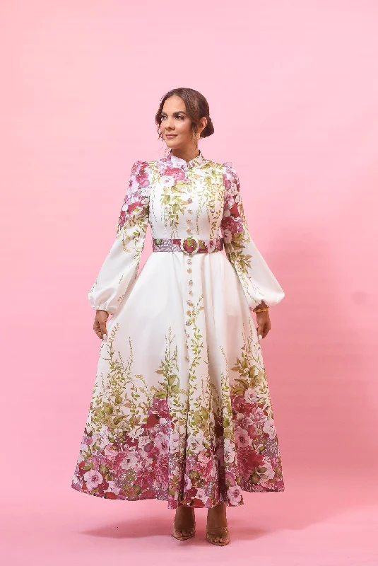 Perfect Flower Maxi Dress Fashionable Sleeveless Maxi Dress