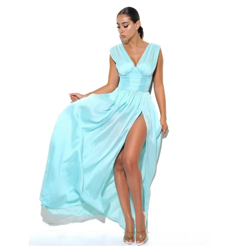 PRISCILLA MAXI DRESS Chic Boho Print Maxi Dress