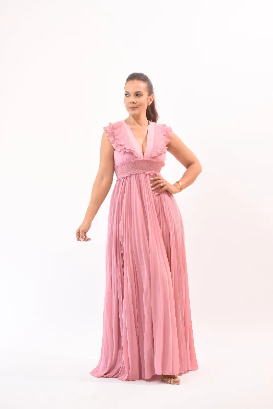 Elegance Maxi Dress Comfortable Cotton Maxi Dress