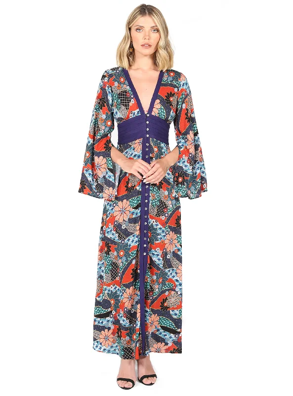Tokyo Maxi Dress Fashionable Chiffon Tiered Maxi Dress