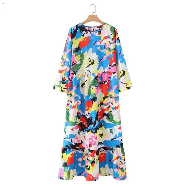 Printed Dress1