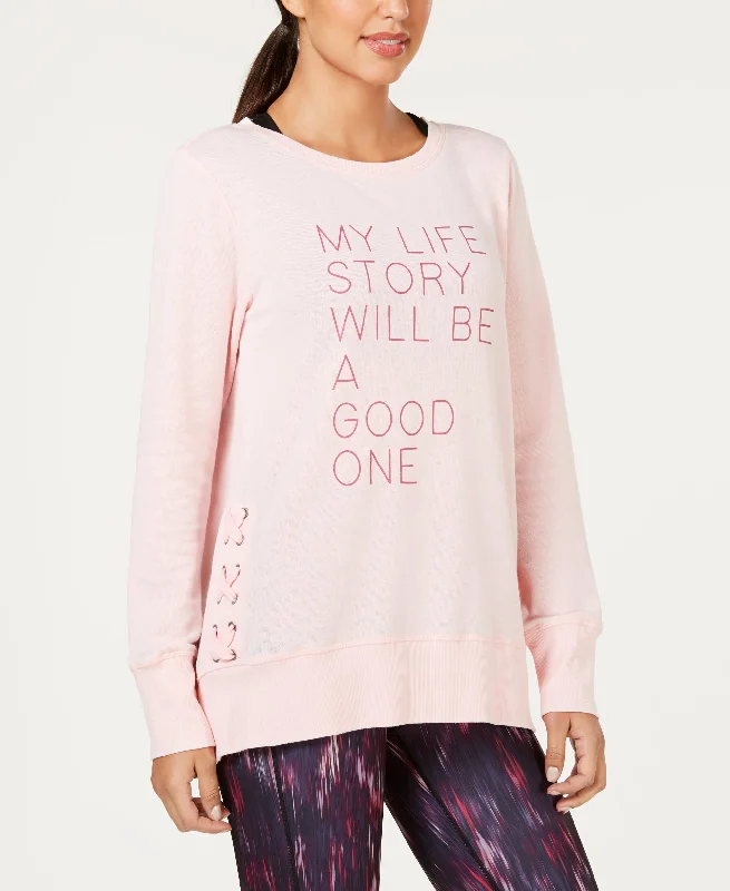 Ideology Graphic Long Sleeve Crisscross Sides T-Shirt Satin Fabric Silk Fabric Chiffon Fabric Ideology Graphic Long Sleeve Crisscross Sides T-Shirt Satin Fabric Silk Fabric Chiffon Fabric