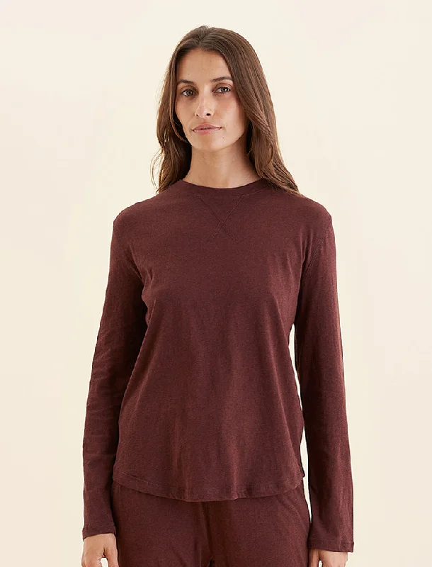 Jada Organic Cotton Knit Long Sleeves Tee Zippered Front Buttoned Front Snap Front