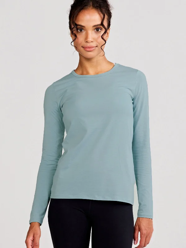 NOLA Long Sleeve T-Shirt Print Jacquard Patchwork
