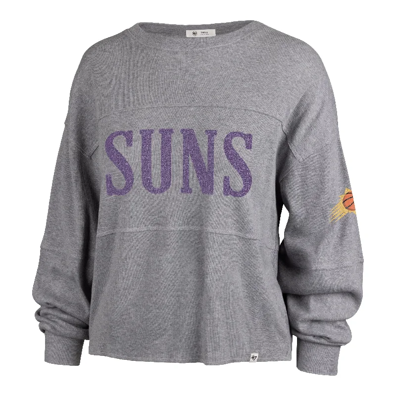 PHOENIX SUNS '47 JADA LONG SLEEVE TEE WOMENS Solid Color Striped Floral