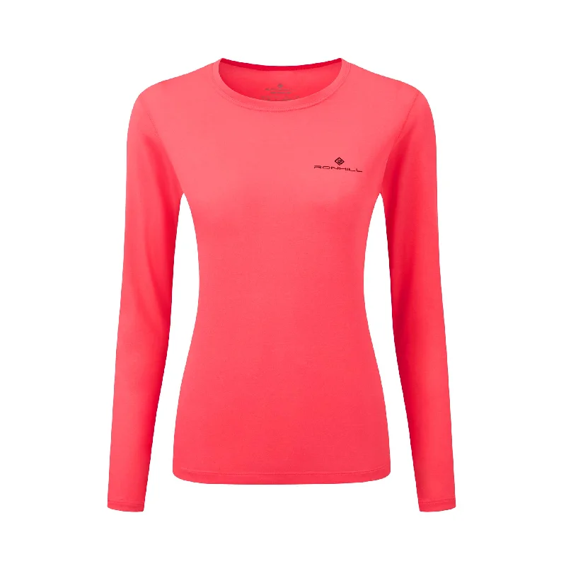Ronhill | Women's Core L/S Tee Rayon Fabric Velvet Fabric Corduroy Fabric