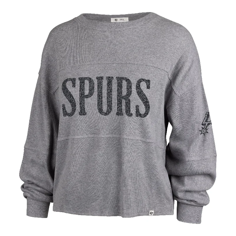 SAN ANTONIO SPURS '47 JADA LONG SLEEVE TEE WOMENS Modern Contemporary Chic