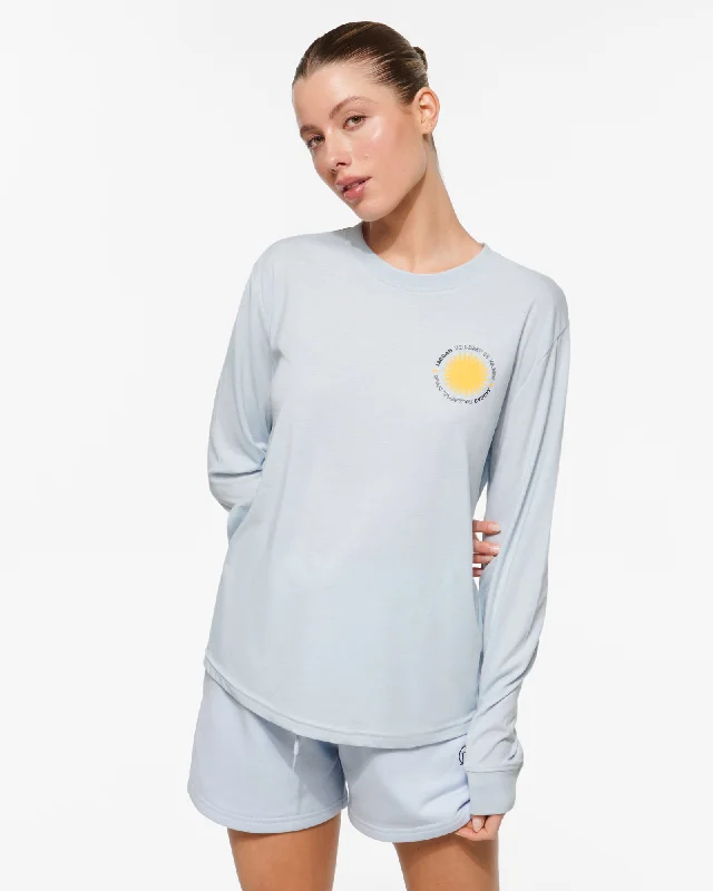 TORRENT DE PAREIS CLASSIC LONG SLEEVE TEE ARCTIC ICE Nylon Fabric Polyester Fabric Spandex Fabric TORRENT DE PAREIS CLASSIC LONG SLEEVE TEE ARCTIC ICE Nylon Fabric Polyester Fabric Spandex Fabric
