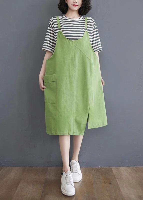Two piece 2024 summer new strap skirt + striped T-shirt Terry Blend Velvet Blend Canvas Blend Two piece 2024 summer new strap skirt + striped T-shirt Terry Blend Velvet Blend Canvas Blend