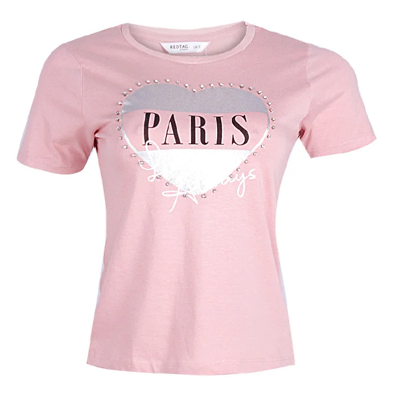 Casual T-Shirts Front Pockets Side Pockets Patch Pockets