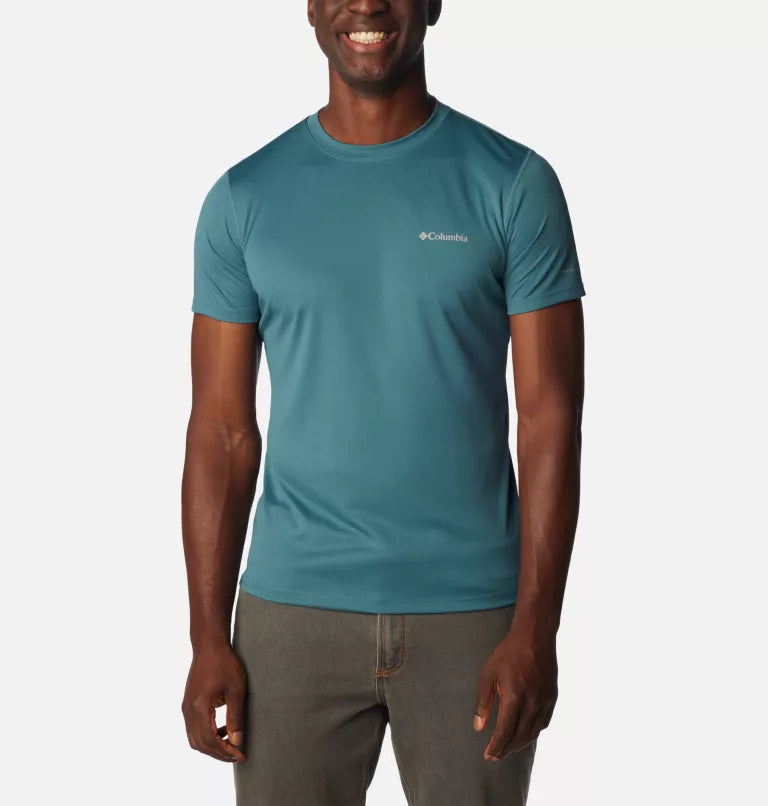 Columbia Mens Zero Rules T-Shirt Handmade Hand-knitted Hand-woven