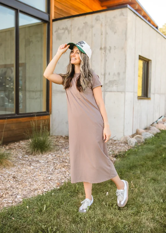 Finley T-shirt Midi Dress Oversized T-Shirt Spandex breathable