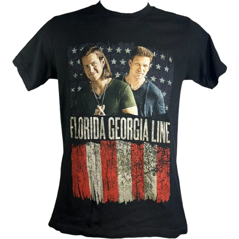 Florida Georgia Line Tour Tee Knit Fabric Woven Fabric Fleece Fabric