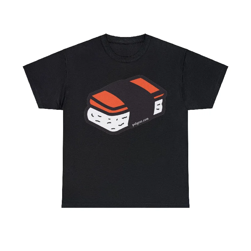 Spam Musubi Giant Heavy Cotton Tee Mesh Blend Leather Blend Suede Blend