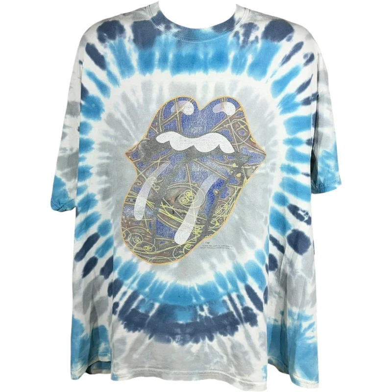 The Rolling Stone Bigger Band Tour Tee 2006 V-Neck T-Shirt Long Sleeve Cotton