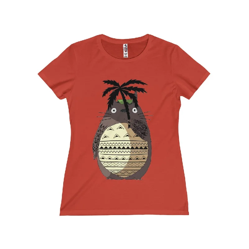Tribal Tatz Womens Tee Graphic T-Shirt Round Neck Polyester