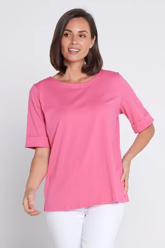 Ultimate T-Shirt - Watermelon Lace Blend Ribbed Blend Corduroy Blend