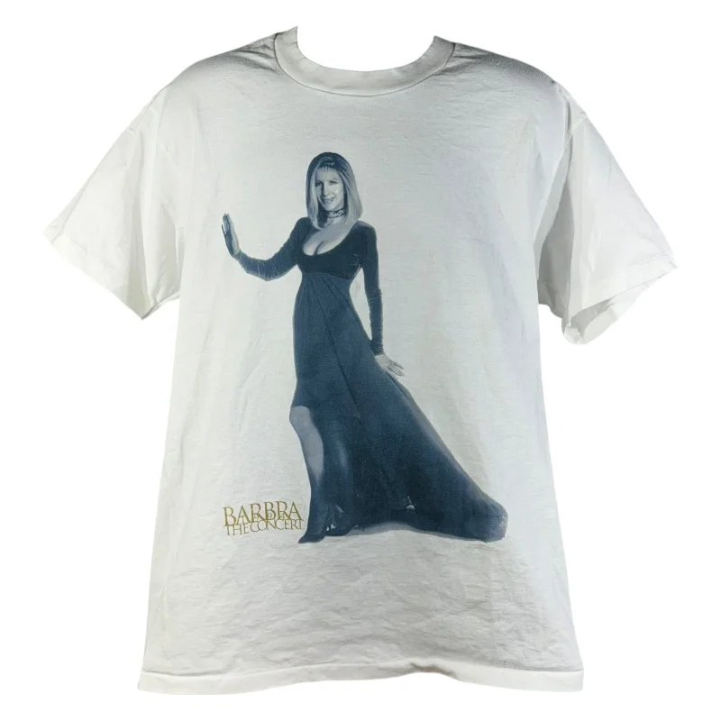Vintage Barbra Streisand "The Concert" Tour Tee 1994 Embroidered Appliqued Beaded