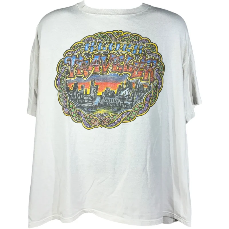 Vintage Blues Traveler Band Tee Handmade Hand-knitted Hand-woven