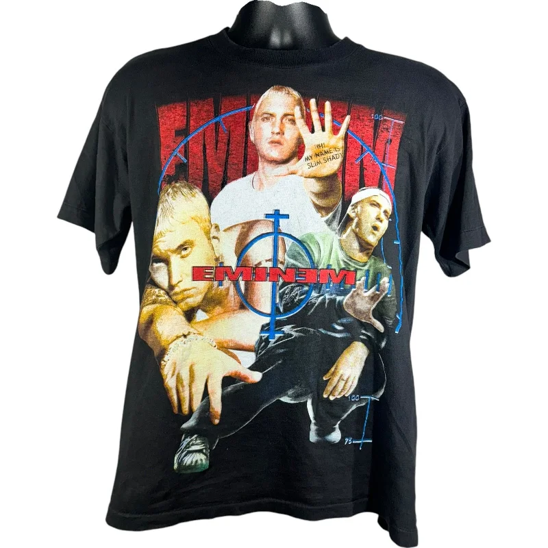 Vintage Eminem Rap Tee Anti-Pilling Machine Wash Handmade