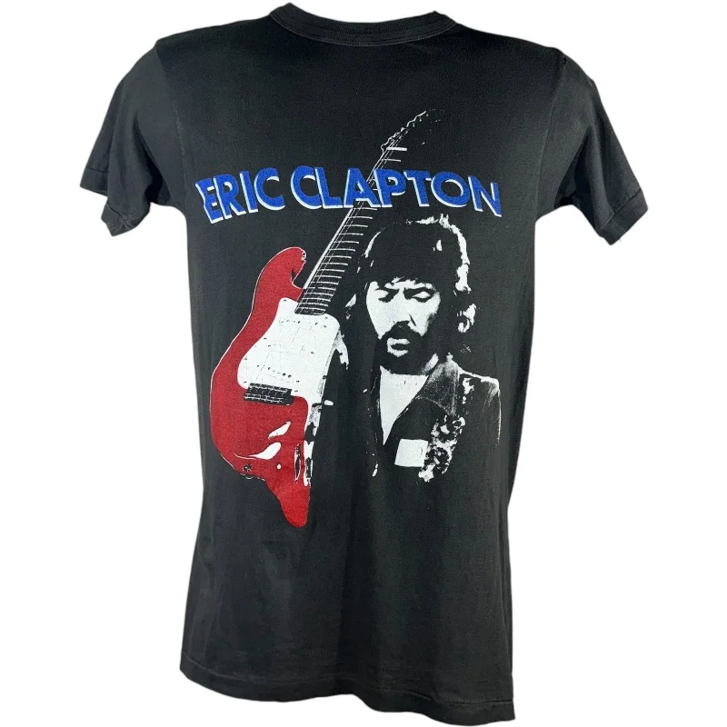 Vintage Eric Clapton Big Face Vintage Tee 80s Front Pockets Side Pockets Patch Pockets Vintage Eric Clapton Big Face Vintage Tee 80s Front Pockets Side Pockets Patch Pockets