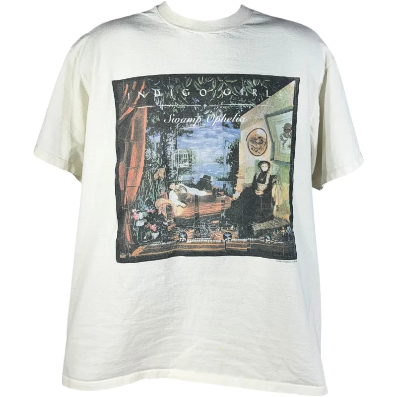 Vintage Indigo Girls "Swamp Ophelia" Album Promo Tee 1994 Satin Fabric Silk Fabric Chiffon Fabric Vintage Indigo Girls "Swamp Ophelia" Album Promo Tee 1994 Satin Fabric Silk Fabric Chiffon Fabric