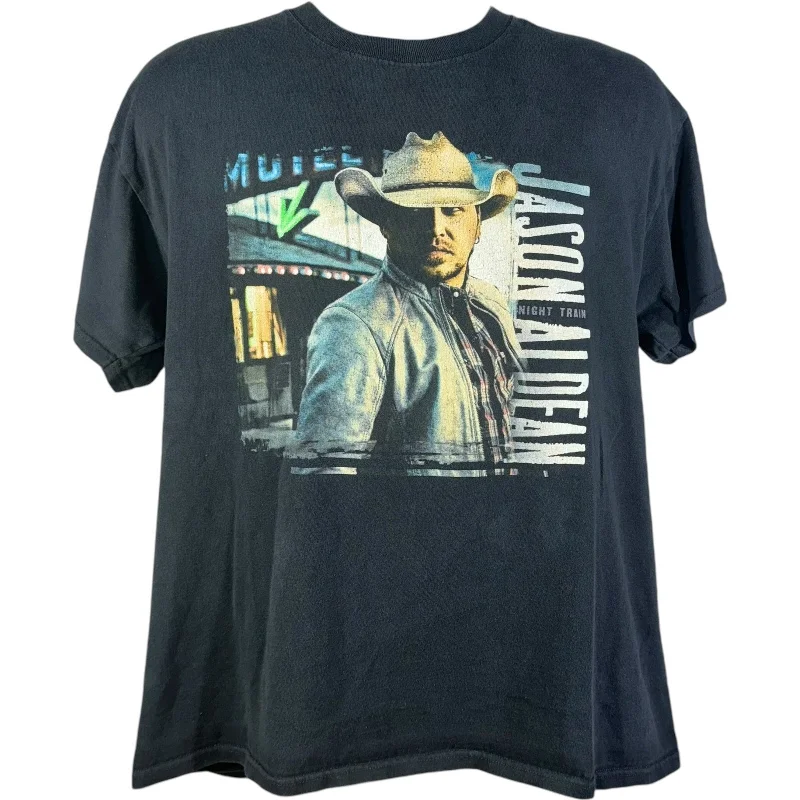 Vintage Jason Aldean "The Night Train" Tour Tee Layered Multi-layer Single Layer