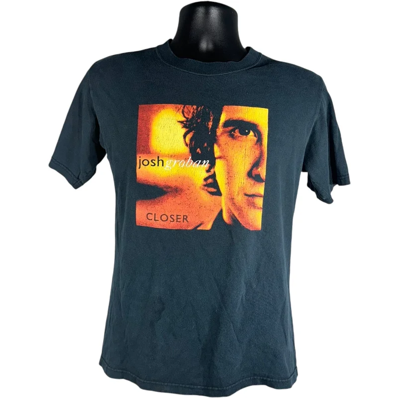 Vintage Josh Groban "Closer" Album Tee Nylon Fabric Polyester Fabric Spandex Fabric