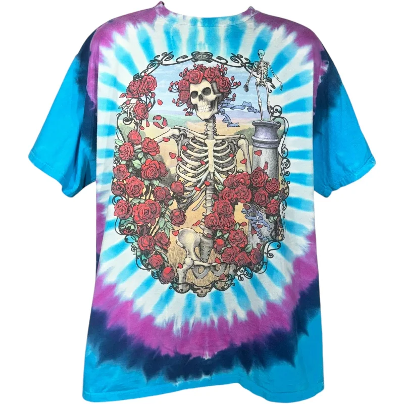 Vintage Liquid Blue Grateful Dead "20 Years" Tie Dye Tee Terry Blend Velvet Blend Canvas Blend Vintage Liquid Blue Grateful Dead "20 Years" Tie Dye Tee Terry Blend Velvet Blend Canvas Blend