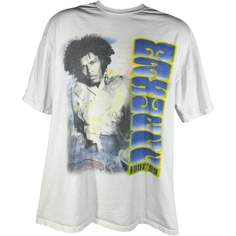 Vintage Maxwell "Tour 99" Tee Lace Blend Ribbed Blend Corduroy Blend