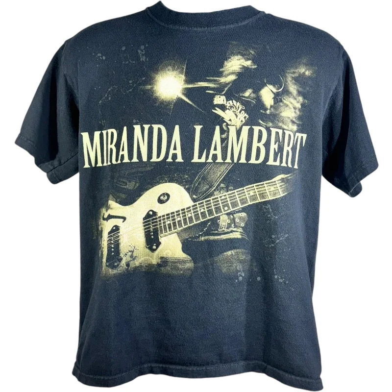 Vintage Miranda Lambert Country Music Tee Cashmere Blend Cotton Blend Poly Blend