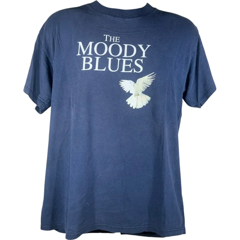 Vintage Moody Blues Tour Tee 1999 Iron Safe Non-Iron Wrinkle Free