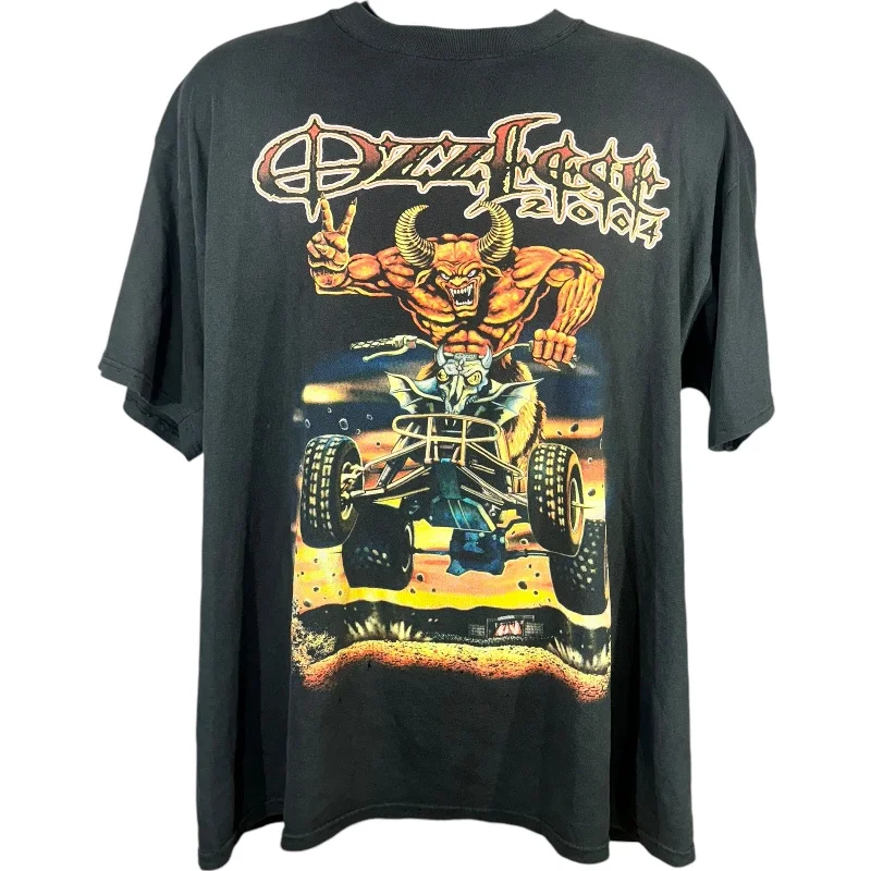 Vintage OzzFest '04 Concert Tour Tee Collared Crew Neck Turtle Neck
