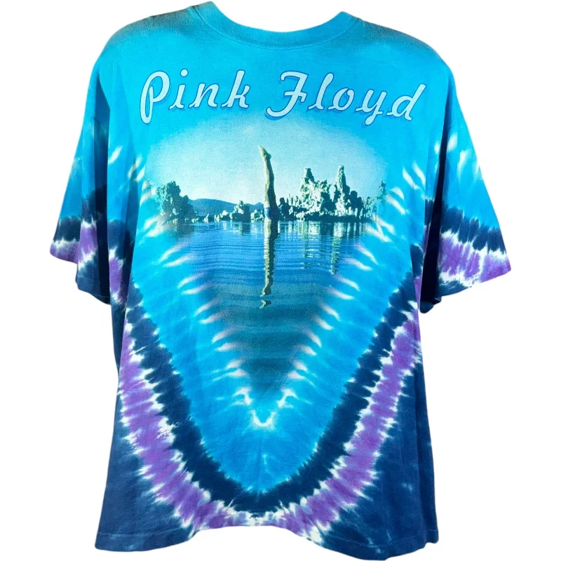 Vintage Pink Floyd "Wish You Were Here" Liquid Blue Tee Front Pockets Side Pockets Patch Pockets Vintage Pink Floyd "Wish You Were Here" Liquid Blue Tee Front Pockets Side Pockets Patch Pockets