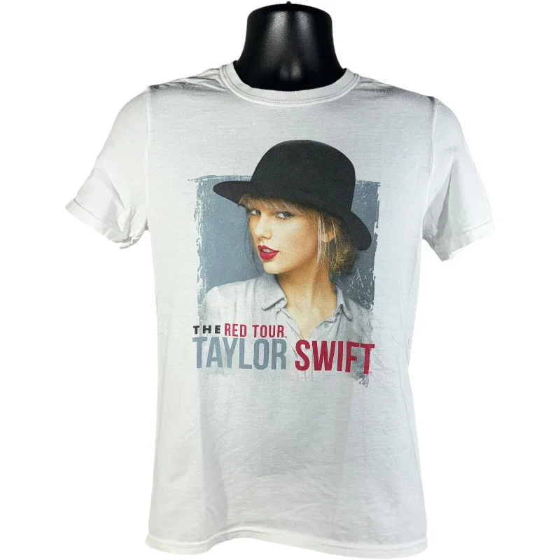 Vintage Taylor Swift "Red" Tour Tee V-Neck T-Shirt Long Sleeve Cotton
