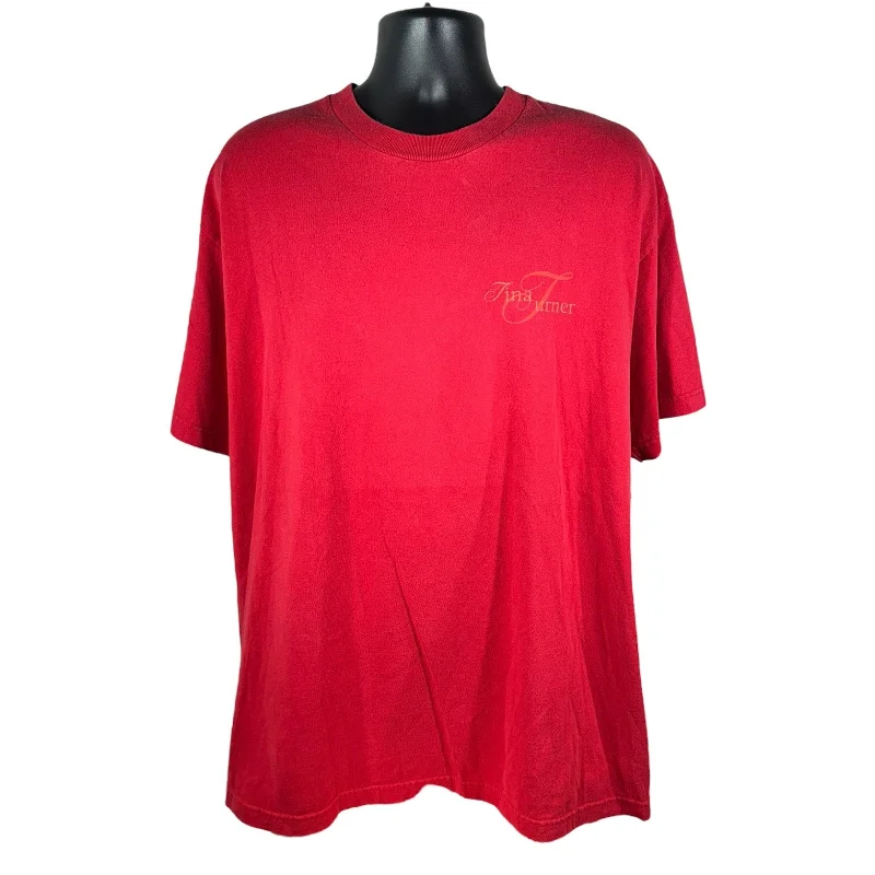 Vintage Tina Turner Mullet Tee Satin Blend Silk Blend Wool Blend