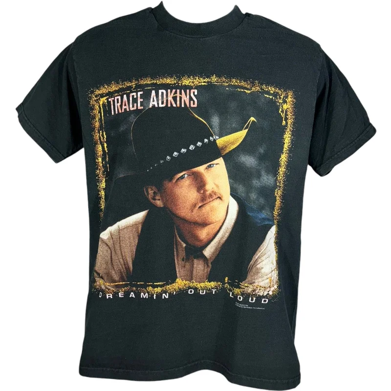 Vintage Trace Adkins "There's A Girl In Texas" Music Tee Lace Blend Ribbed Blend Corduroy Blend Vintage Trace Adkins "There's A Girl In Texas" Music Tee Lace Blend Ribbed Blend Corduroy Blend