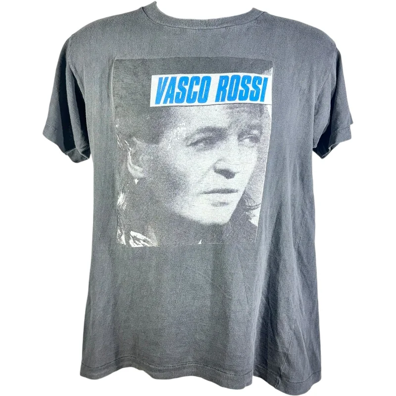 Vintage Vasco Rossi Singer Songwriter Music Tee Jersey Fabric Tulle Fabric Batik Fabric Vintage Vasco Rossi Singer Songwriter Music Tee Jersey Fabric Tulle Fabric Batik Fabric