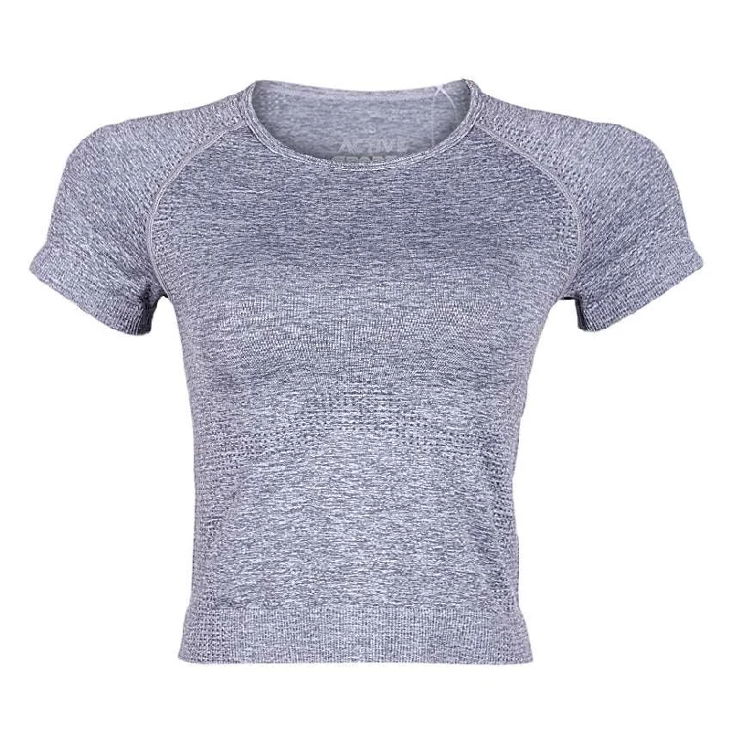 Active T-Shirts Striped Floral Plaid