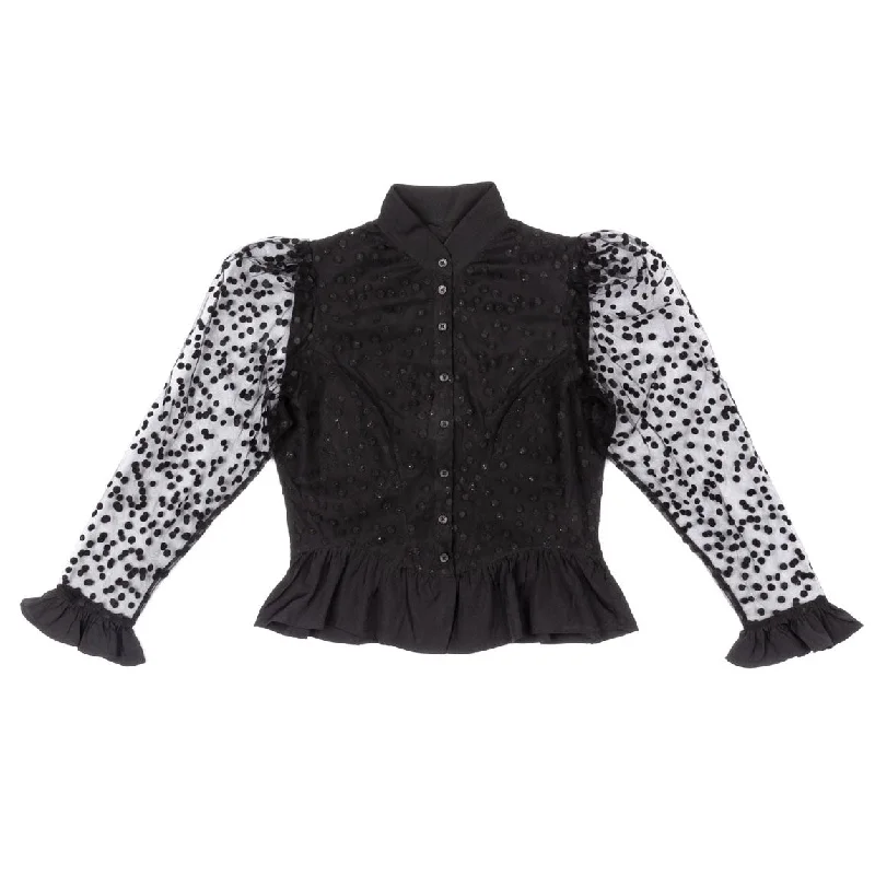 Batsheva Grace Blouse Casual Relaxed Fit Blouse