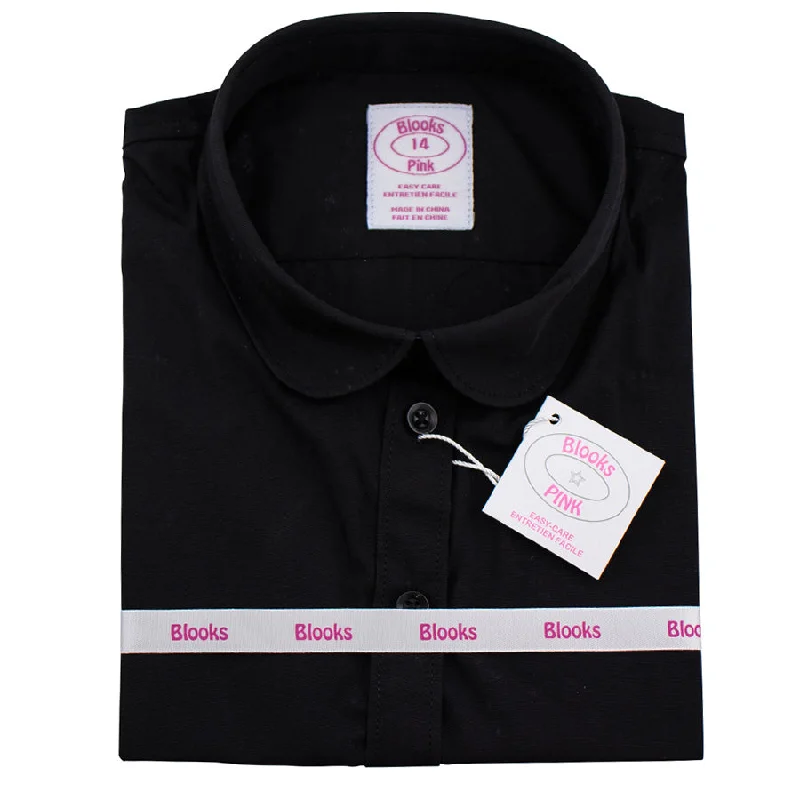 Blooks Round Collar Blouse Cotton Casual Blouse