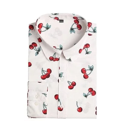White Red Cherry