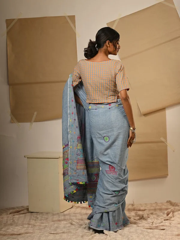 Noori Blouse Elegant Silk Blouse