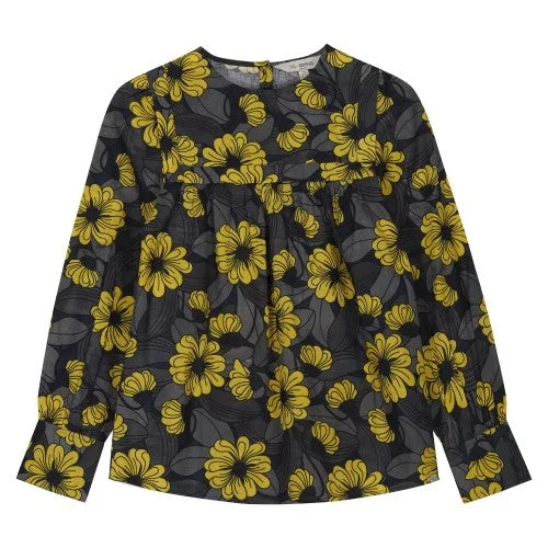 Regatta Womens/Ladies Orla Kiely Floral Bibbed Blouse Relaxed Fit Blouse