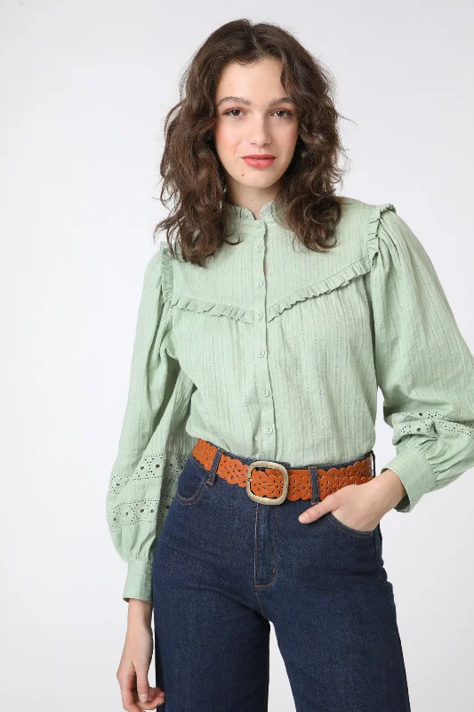 Scarlett Blouse Elegant Lace Blouse