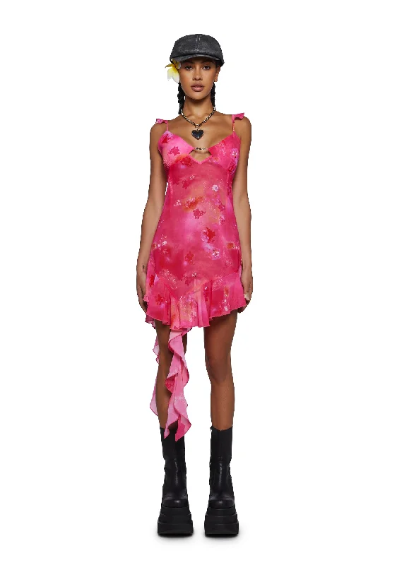 3rd Date Mini Dress Fashionable Button-Front Mini Dress