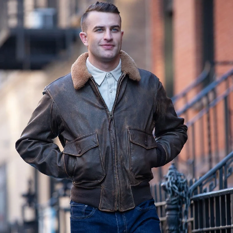 Avenger G-1 Bomber Jacket Notch Collar Jacket Peter Pan Collar Jacket Cowl Neck Jacket Avenger G-1 Bomber Jacket Notch Collar Jacket Peter Pan Collar Jacket Cowl Neck Jacket