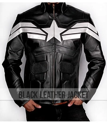 Captain America The Winter Soldier Black Jacket Herringbone Jacket Houndstooth Jacket Plaid Jacket Captain America The Winter Soldier Black Jacket Herringbone Jacket Houndstooth Jacket Plaid Jacket
